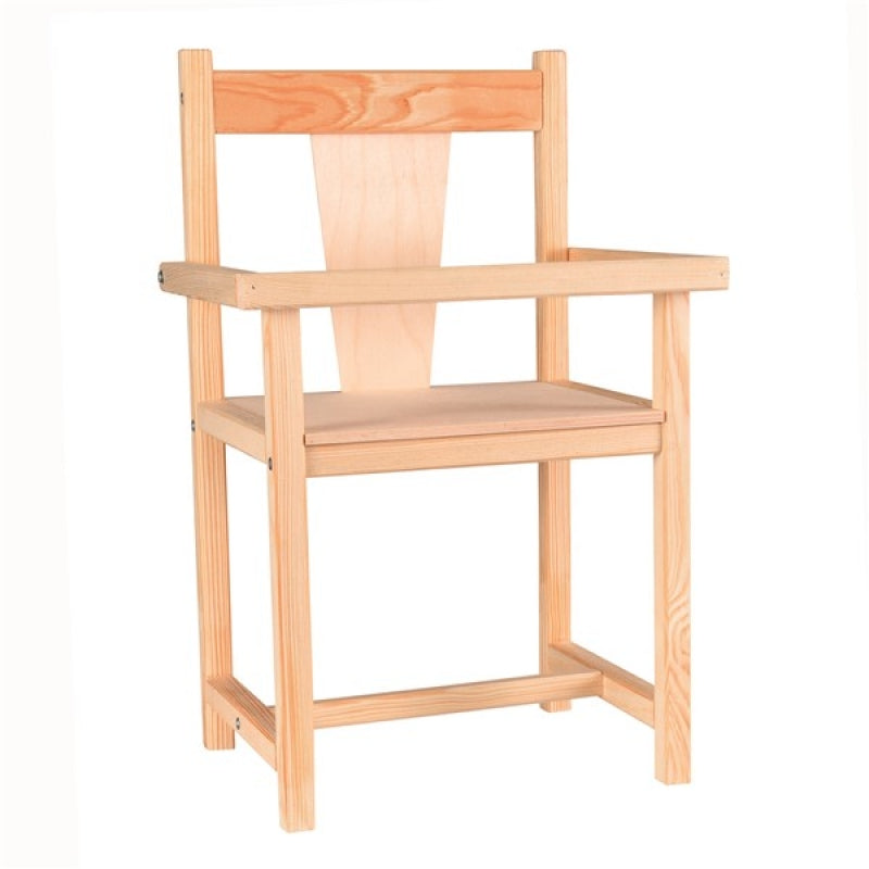 Wooden Doll Highchair Mini Play Society