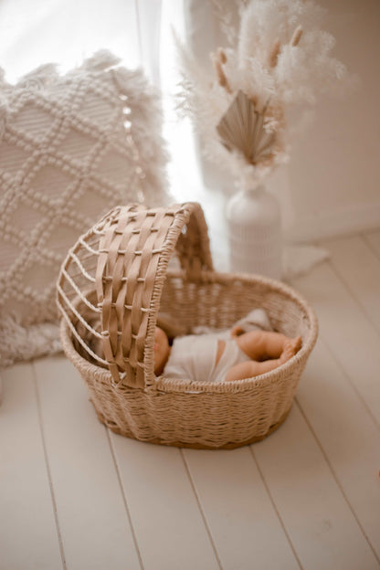 Jute Doll Basket