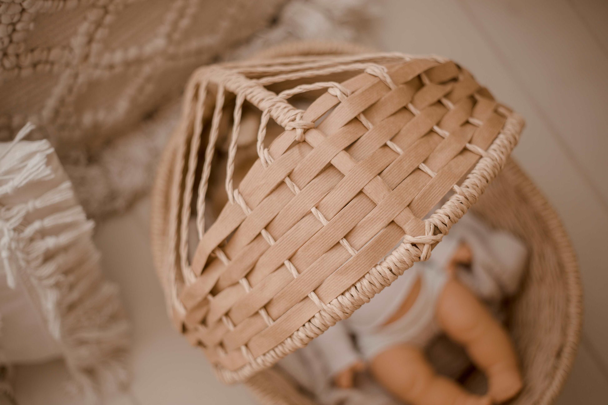 Jute Doll Basket