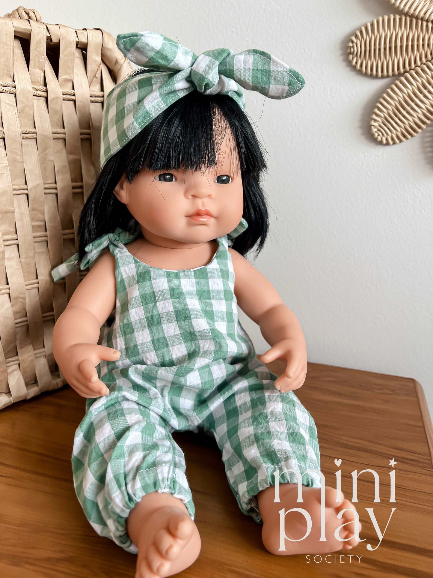 Doll Romper - Doll Clothing to suit 34-38cm Dolls - Miniland Doll Clothing - Mini Coletto Doll Clothing