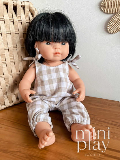 Doll Romper - Doll Clothing to suit 34-38cm Dolls - Miniland Doll Clothing - Mini Coletto Doll Clothing