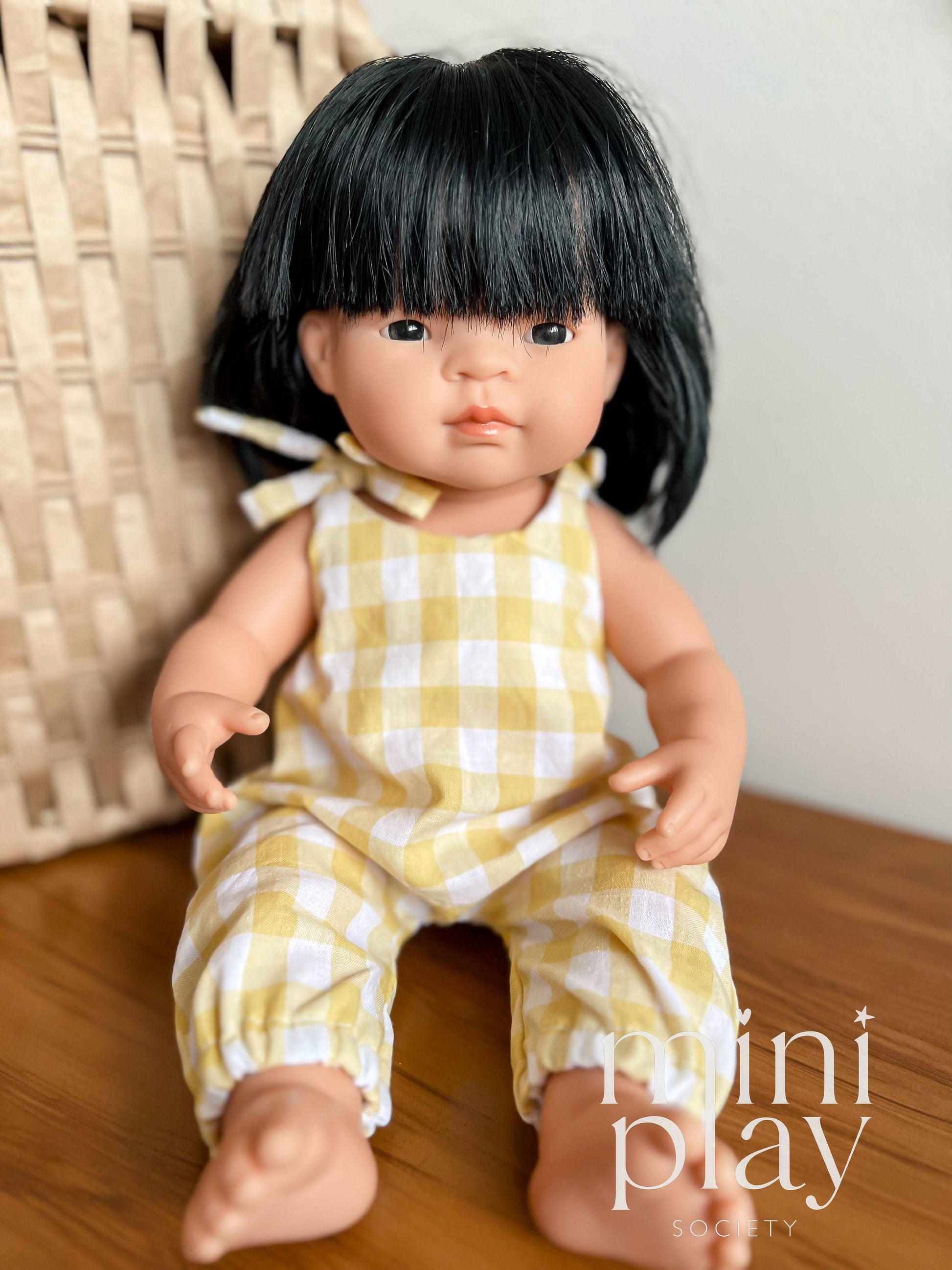 Doll Romper - Doll Clothing to suit 34-38cm Dolls - Miniland Doll Clothing - Mini Coletto Doll Clothing