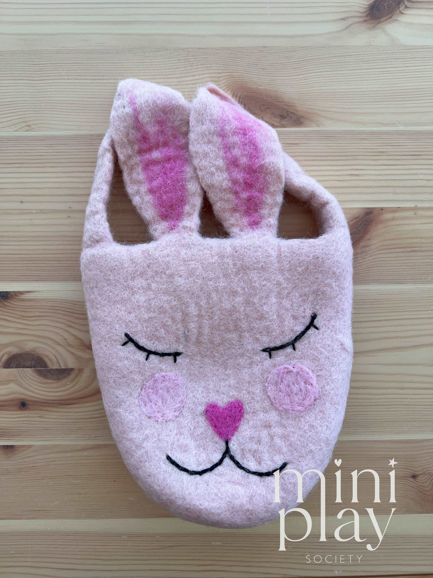 Pink Easter Bunny Treasure Bag