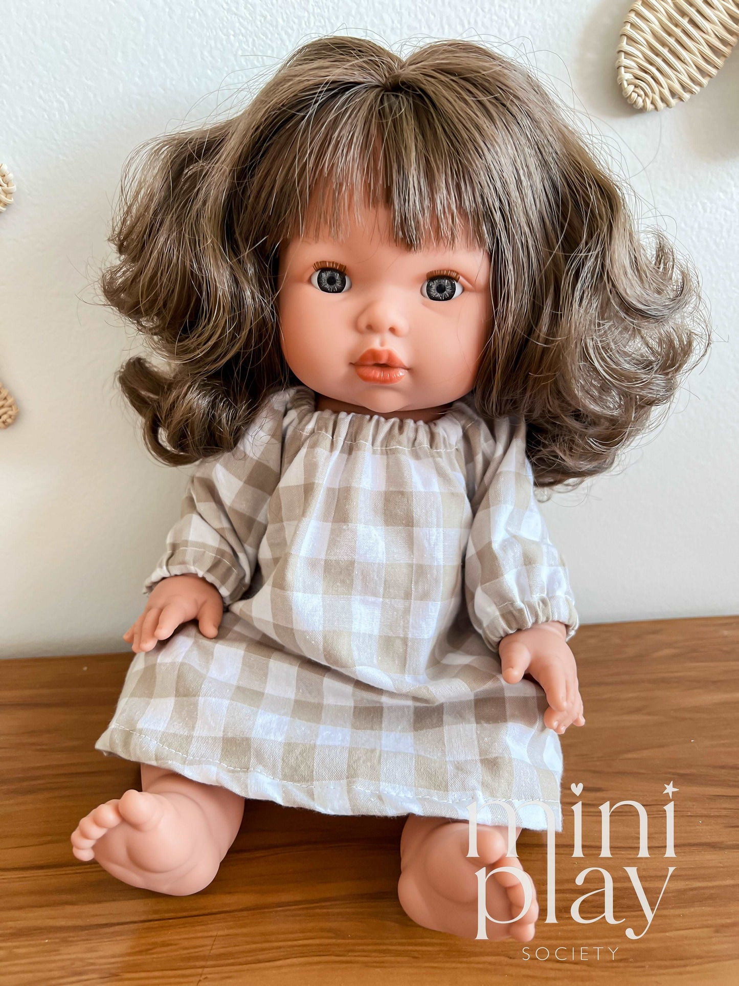 Belle Dress in Gingham