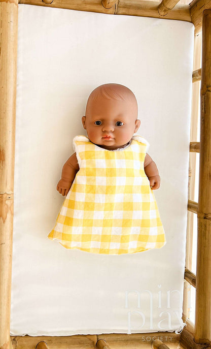 Doll Sleeping Bag in Gingham