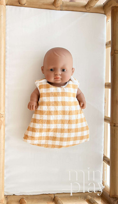 Doll Sleeping Bag in Gingham