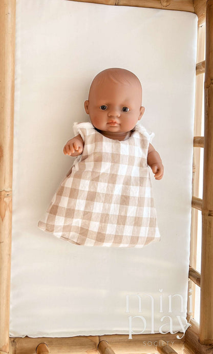 Doll Sleeping Bag in Gingham