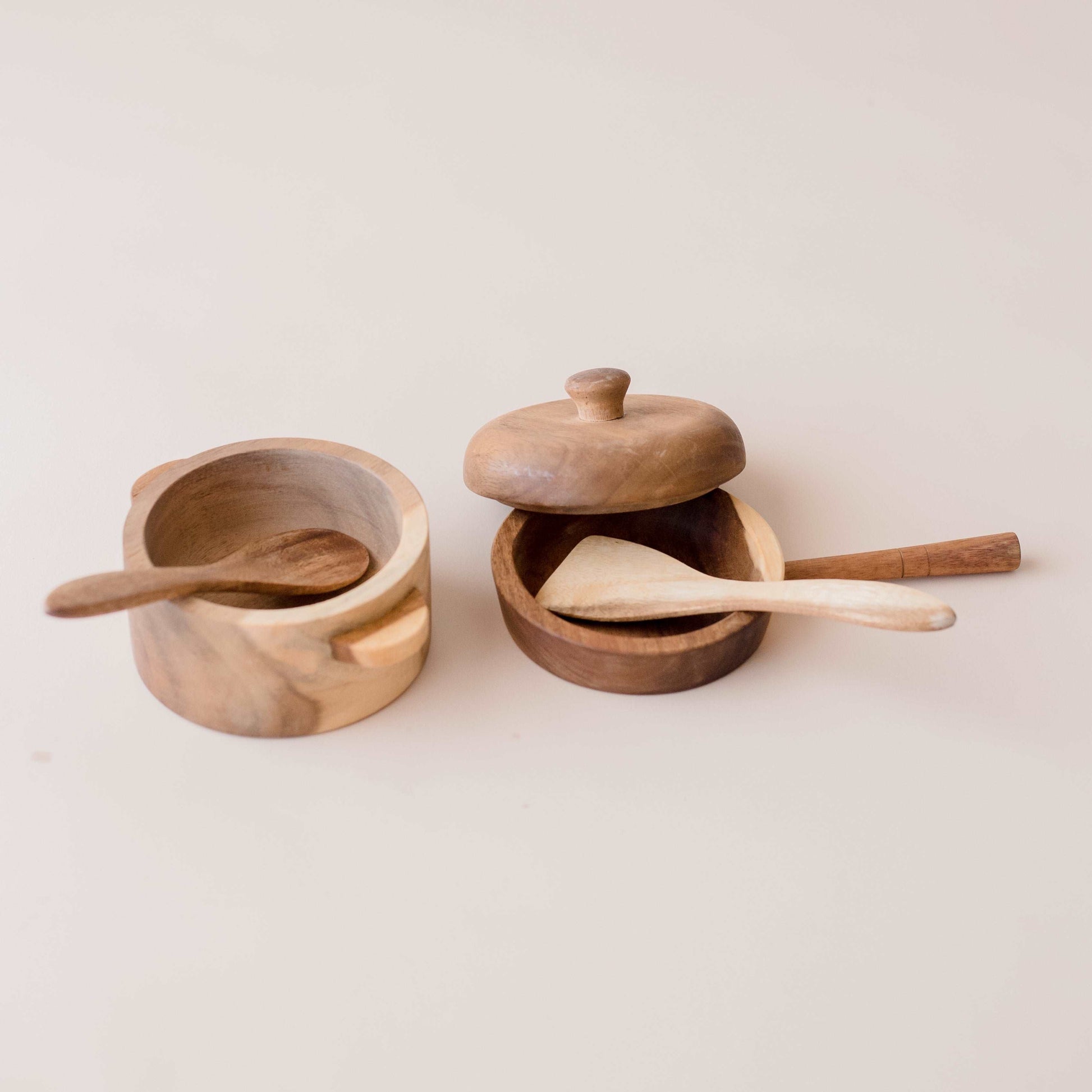 Q Toys Wooden Pot & Pan Set