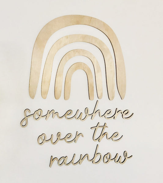 Natural Rainbow Wall Decal