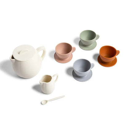 Children's Silicone Tea Play Set